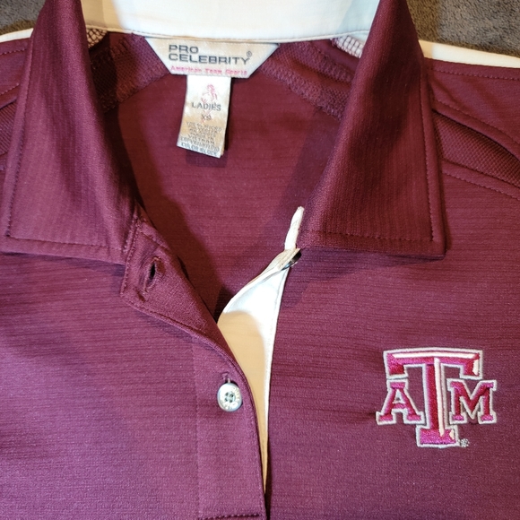 Pro Celebrity Texas A&M shirt - Ladies XS - Picture 5 of 7